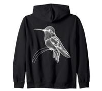Colibri Linéaire Observateur d'oiseaux Sweat à Capuche