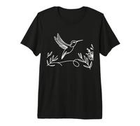 Colibri Linéaire Observateur d'oiseaux T-Shirt Haut de Gamme