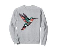 Colibri Mandala Amoureux des Oiseaux indigènes First American Tribal Sweatshirt