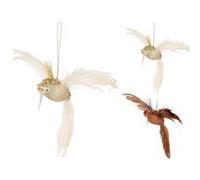 colibri plume décoratif suspension 22x20x6cm - modèle aléatoire - générique hc4700900