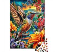 Colibri Puzzle 1000 Piece pour Adultes, Puzzle Difficile Jeu D'adresse pour Toute La Famille 38x26cm/1000pcs