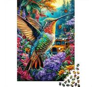 Colibri Puzzle 1000 Piece pour Adultes, Puzzle Difficile Jeu D'adresse pour Toute La Famille 38x26cm/1000pcs