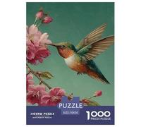 Colibri Puzzle 1000 pièces Oiseaux - Moment Détente Et Créativité, Puzzle Premium pour Adultes, Boîte Cadeau Et Poster Inclus, 70x50cm/1000pcs