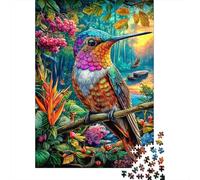 Colibri Puzzle 1000 Pièces pour Adults Et Enfants, Jeu De Défi Intellectuel Puzzles70x50cm/1000pcs