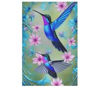 Colibri Puzzles Adulte 1000 Pieces Cadeau Famille Puzzle Classique 3D EnfantsJouet en Bois Cadeau Unique 78×53cm