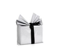 COLIBRì Rp1maw03 Rouleau opaque blanc à pois argenté 300 mm x 30 m