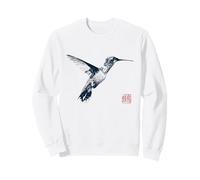 Colibri, Sceau Kanji de Conception Japonaise, Observation Sweatshirt