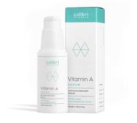 colibri skincare Vitamin A Serum 30ml - sérum visage au rétinol | Atténue marques de boutons et ridules pour une peau plus nette et lisse, 3 formes de vitamine A et bakuchiol