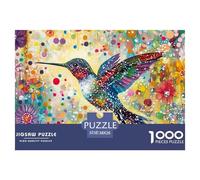 Colibris 1000 Piece Jigsaw Puzzle for Adults Educhational Games Stress Relief Puzzle Exercise The Memory of The Brain for Adults Gifts 38x26cm/1000pcs