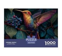 Colibris 1000 Pièce Puzzle Jeu De Famille Classique Jigsaw Puzzle Défi Couleur pour Cadeaux De Voyage, Présent 70x50cm/1000pcs