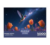 Colibris 1000 Pièces Puzzle Adulte Un Puzzle Difficile Jeu Éduchatif Défi Jouets Divertissement Puzzles Classiques pour Adultes Et Enfants À Partir De Activité Familiale Parfaite Cadeaux pour Femme