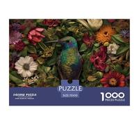 Colibris 1000 Pièces Puzzle Jeu Éduchatif Créatif Jigsaw Puzzle Défi Couleur pour Adultes Et Enfants 70x50cm/1000pcs