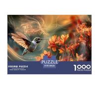Colibris 1000 Pièces Puzzle pour Adulte Détente & Relaxation Jeu Cadeau Unique Adultes Enfants 38x26cm/1000pcs