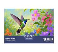 Colibris 1000 Pièces Puzzle pour Adultes, Défi Jouets, Cadeau, Stimulant, Jeux Éduchatif, Qualité Premium 38x26cm/1000pcs