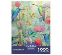 Colibris 1000 Pièces Puzzle Unique Belle Décoration Familiale Coloré Puzzle Jouets De Jeu pour La Famille 70x50cm/1000pcs