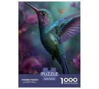 Colibris 1000 Pièces Puzzle Unique Jeu Cadeau Unique Coloré Puzzles Jouets De Difficiles pour Adultes 70x50cm/1000pcs