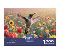 Colibris 1000 Pièces Puzzles pour Adultes Un Puzzle Difficile Jeu De Puzzle pour Toute La Famille Divertissement Puzzles Classiques pour Adultes Et Enfants À Partir De Cadeaux pour Femmes Cadeaux