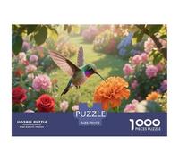 Colibris 1000 Pièces Puzzles pour Adultes Un Puzzle Difficile Jeu De Puzzle pour Toute La Famille Enfants Décoration De La Maison 70x50cm/1000pcs