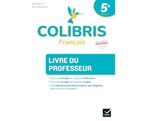 Colibris 5e - Français - Ed. 2026 - Livre du professeur