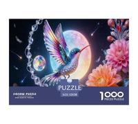 Colibris Puzzle 1000 Pièces Adultes intéressant Puzzles 1000 Pièce Jeu Éduchatif Décor À La Maison 52x38cm/1000pcs