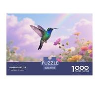 Colibris Puzzle 1000 Pièces Travail Intellectuel Adolescents Oiseau Esprit Créatif 70x50cm/1000pcs
