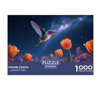Colibris1000 Pièces Puzzle FamilialAnimaux pour Adultes Jeu D'Intelligence Premium avec Défis Del'art DeLaDécoRation 38x26cm/1000pcs