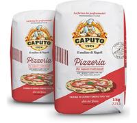 Colichef Farine Caputo Pizzeria Type 00/2 Kilos (pack 2 x 1 Kg) - La farine pizza N°1 en Italie, Brute