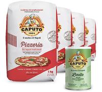 Colichef Lot de 4Kg Farine Caputo Pizzeria + levure sèche. Les farines et préférées en Italie pour réussir la pizza traditionnelle. Parfait réaliser des pizzas authentiques napolitaines.