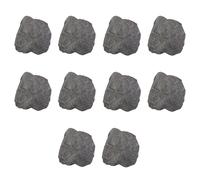 Colidcolor Lot de 10 spécimens minéraux de magnétite brute - Roches métamorphiques pour salles de classe scientifiques - Géologue sélectionné et traité à la main - Pack de classe, collection éducative