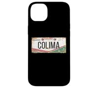 Colima Mexico License Plate Mexican Travel Vacation Beach Coque pour iPhone 14 Plus