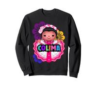 Colima México Mazahua Muñeca de Trapo María Otomí Sweatshirt