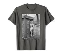 Colin Baker Doctor Who Acteur in Tardis 1984 T-Shirt