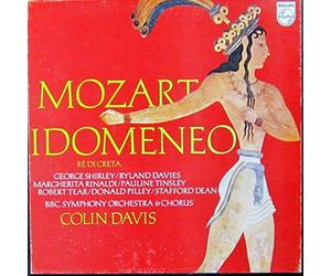 Colin Davis & BBC Symphony Orchestra & Chorus / George Shirley / Ryland Davies / Margherita Rinaldi / Pauline Tinsley / Robert Tear / Donald Pilley / Stafford Dean - Mozart: Idomeneo (Gesamtaufnahme, italienisch) [Vinyl Schallplatte] [3 LP Box-Set]