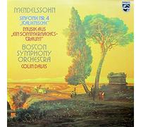 Colin Davis / Boston Symphony Orchestra - 9500 068 Mendelssohn 4/Midsummer BSO Colin Davis
