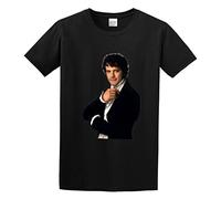 Colin Firth As Mr Darcy in Pride & Prejudice Actor Actress Movie Cinema Gift Men Simple Tshirt Black XL