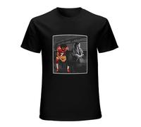 Colin Kaepernick Rosa Parks T-Shirt Graphic Tee Printed Top for Mens Black XXL