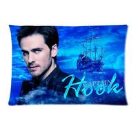 Colin O'Donoghue Once Upon A Time Captain Hook Custom Cotton Pillowcase Standard Size 20*30 ID-04