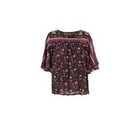 Coline - Blouse imprimée Manches Larges - Couleur : Noir - Taille : L/XL