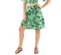 Coline - Jupe Courte à Volants - Couleur : Menthe - Taille : L/XL