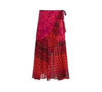 Coline - Jupe Longue Indienne - Couleur : Fushia - Taille : L/XL