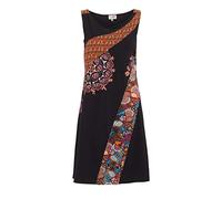 Coline - Robe Courte Ethnique - Couleur : Noir - Taille : S