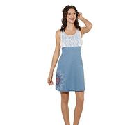 Coline - Robe Courte Femme été Jean - Couleur : Jean - Taille : L