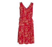 Coline - Robe Courte sans Manche - Couleur : Rouge - Taille : L