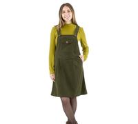 Coline - Robe Courte uni Haut Salopette - Couleur : Kaki - Taille : M