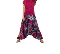 Coline - Sarouel Femme 3 en 1 imprimé Patch - Couleur : Patch - Taille Unique