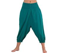 Coline - Sarouel Femme Court - Couleur : Petrole - Taille Unique