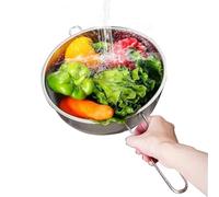 Colino Per Cucina - Filtro A Maglia Fina Con Manico, Acciaio Inossidabile Resistente Per Scolare E Filtrare Alimenti, Utensile Da Cucina Multifunzionale | Ideale Per Frutta Verdura Pasta Noodle Insala