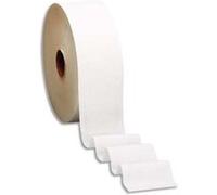Colis de 12 Bobines de Papier toilette Mini Jumbo Advanced 2 plis L180 m x D19 cm blanc uni G