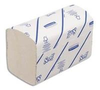 Colis de 15 Paquets de 240 Essuie-mains Scott Xtra 1 pli enchevêtrés, Ft L31,5 x H20 cm blanc G