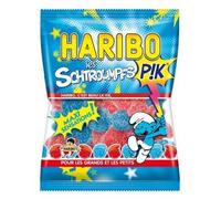 Colis de 30 paquets de Haribo Les Schtroumpfs Pik 120g